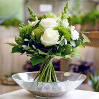 Blumen-Strauß: 07. Der kleine Weiße