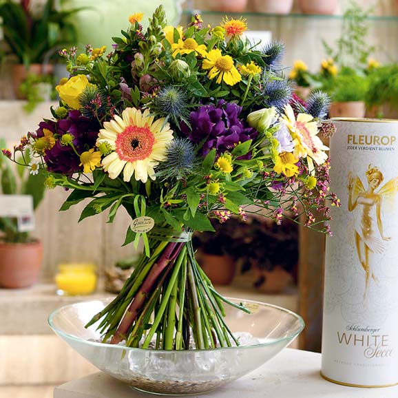 Blumenstrauß 12 Prickelnde Überraschung